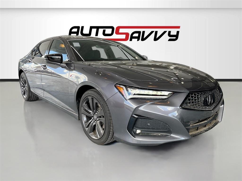 used 2023 Acura TLX car, priced at $32,700