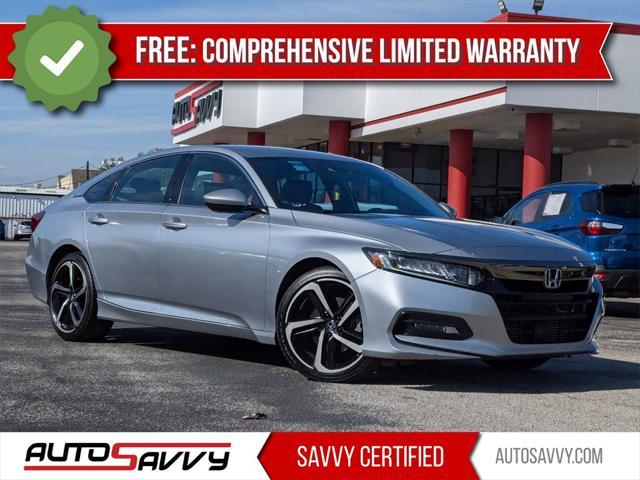 used 2018 Honda Accord car, priced at $17,500