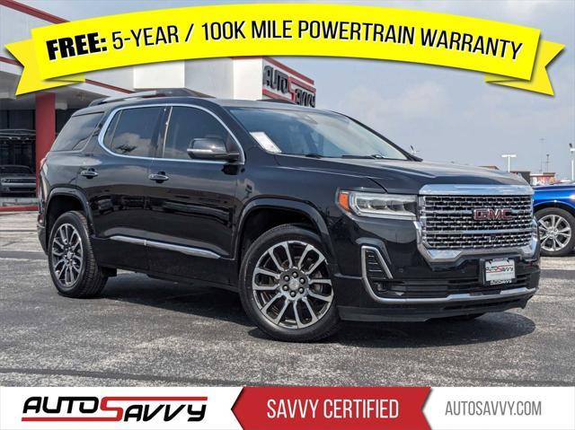 used 2020 GMC Acadia car, priced at $27,800