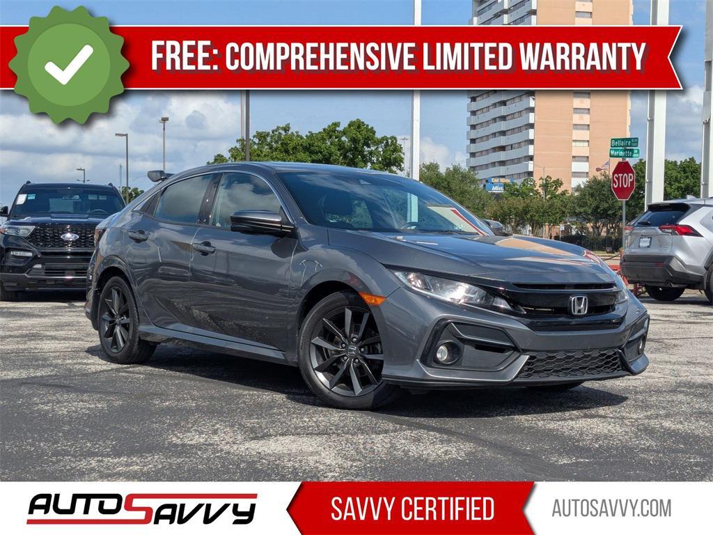 used 2021 Honda Civic car, priced at $18,200