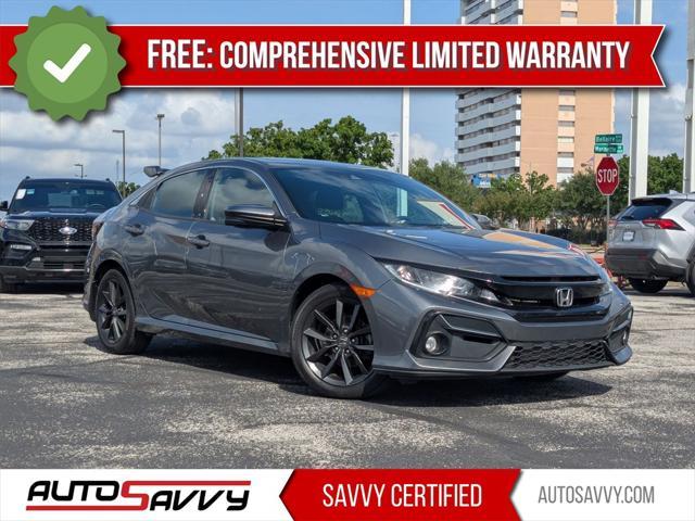 used 2021 Honda Civic car, priced at $18,800
