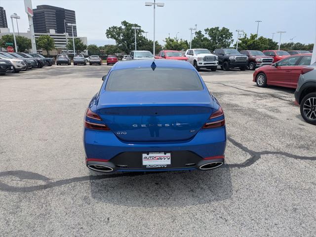 used 2023 Genesis G70 car, priced at $32,500