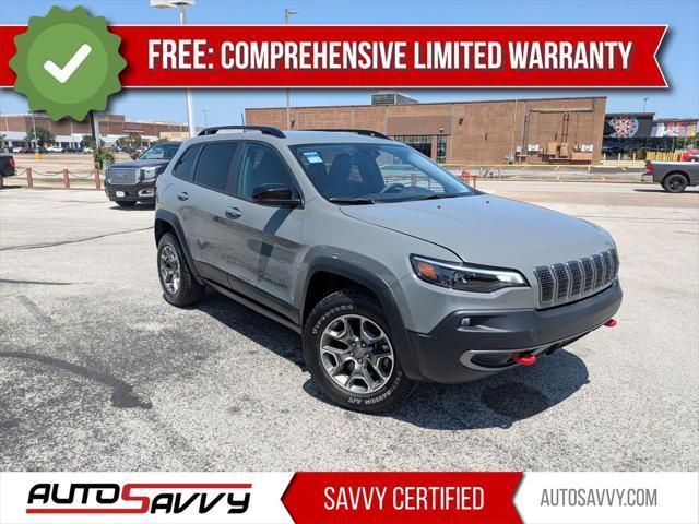 used 2022 Jeep Cherokee car, priced at $21,800
