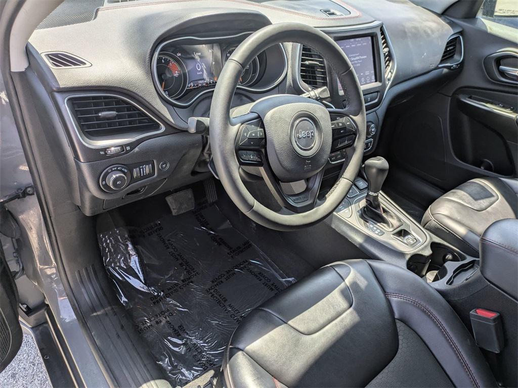 used 2022 Jeep Cherokee car, priced at $21,500