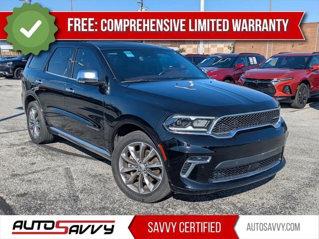 used 2021 Dodge Durango car, priced at $25,000