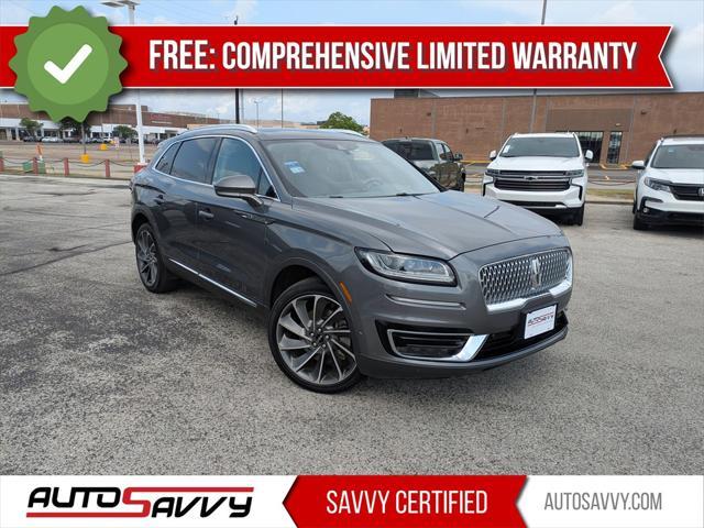 used 2022 Lincoln Nautilus car, priced at $31,200