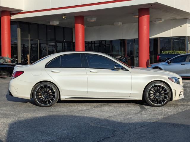 used 2021 Mercedes-Benz AMG C 43 car, priced at $37,500