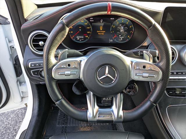 used 2021 Mercedes-Benz AMG C 43 car, priced at $37,500