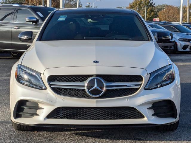 used 2021 Mercedes-Benz AMG C 43 car, priced at $37,500