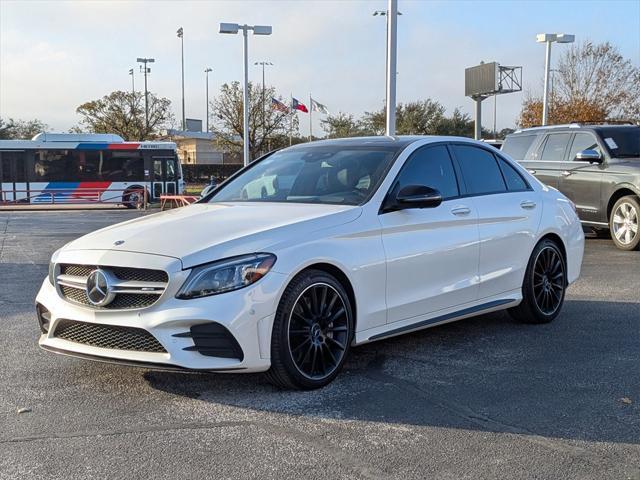 used 2021 Mercedes-Benz AMG C 43 car, priced at $37,500