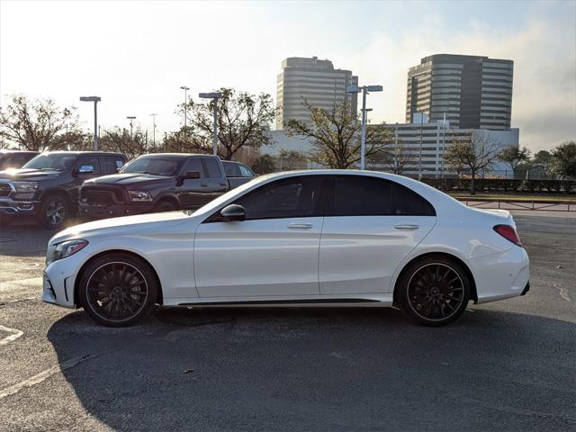 used 2021 Mercedes-Benz AMG C 43 car, priced at $37,500