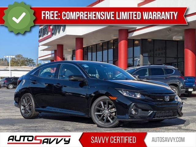 used 2021 Honda Civic car, priced at $20,000