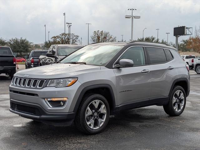 used 2021 Jeep Compass car, priced at $17,200