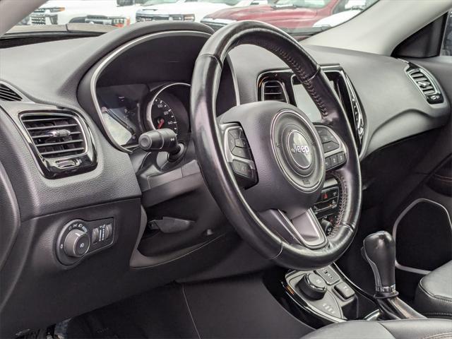 used 2021 Jeep Compass car, priced at $17,200