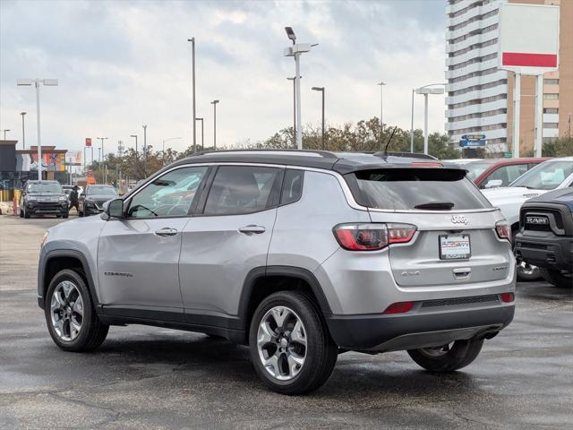 used 2021 Jeep Compass car, priced at $17,200