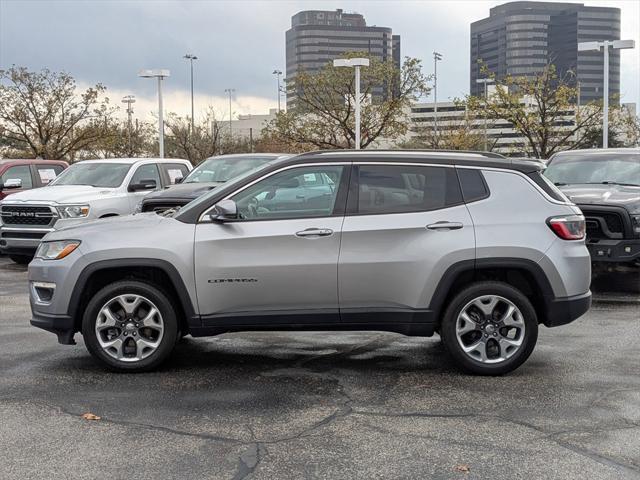 used 2021 Jeep Compass car, priced at $17,200