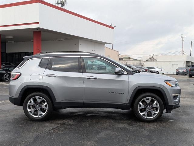 used 2021 Jeep Compass car, priced at $17,200