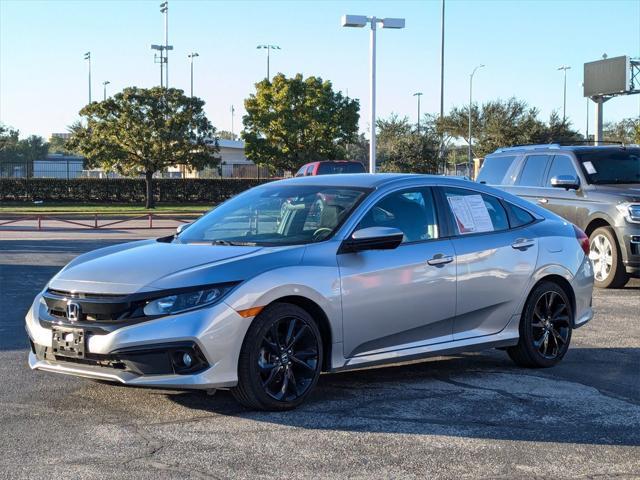 used 2021 Honda Civic car, priced at $18,200