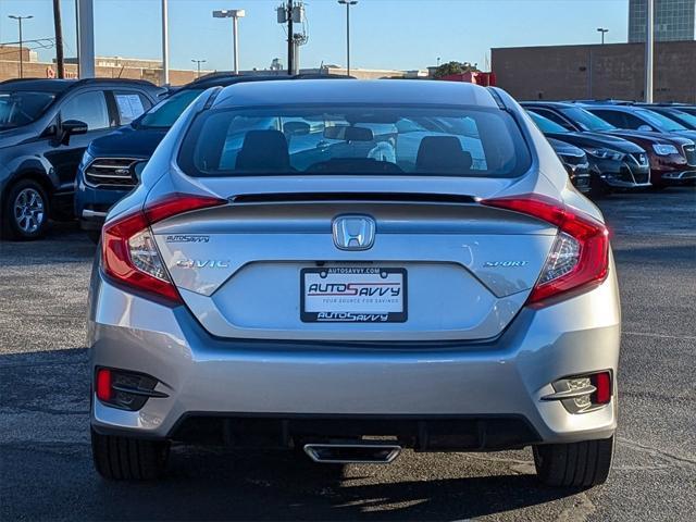 used 2021 Honda Civic car, priced at $18,200