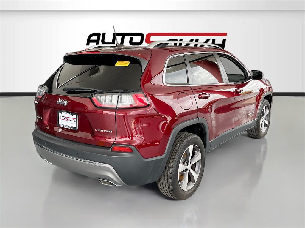 used 2021 Jeep Cherokee car, priced at $20,000