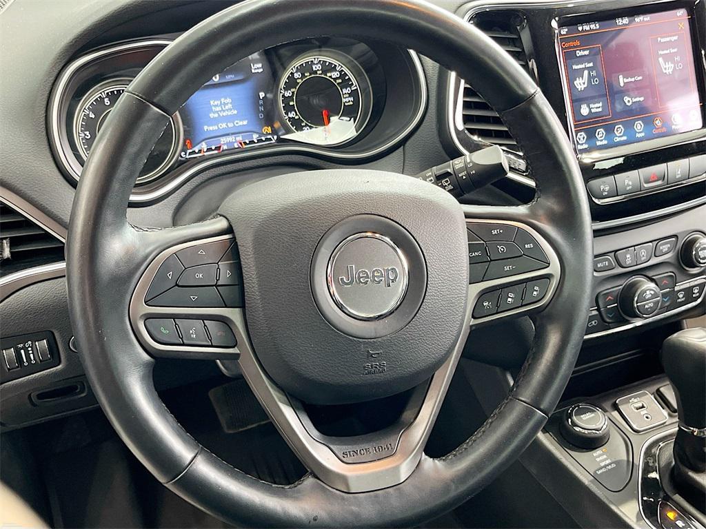 used 2021 Jeep Cherokee car, priced at $20,000