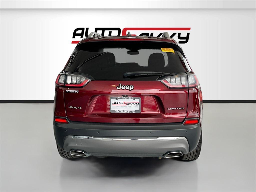 used 2021 Jeep Cherokee car, priced at $20,000