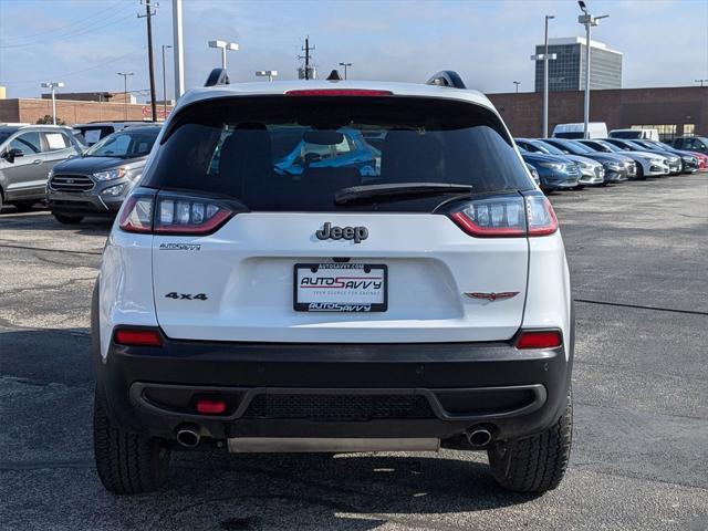 used 2022 Jeep Cherokee car, priced at $21,900