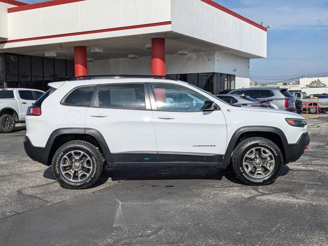 used 2022 Jeep Cherokee car, priced at $21,900