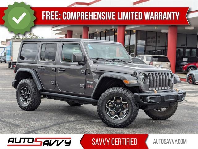 used 2020 Jeep Wrangler Unlimited car, priced at $32,200