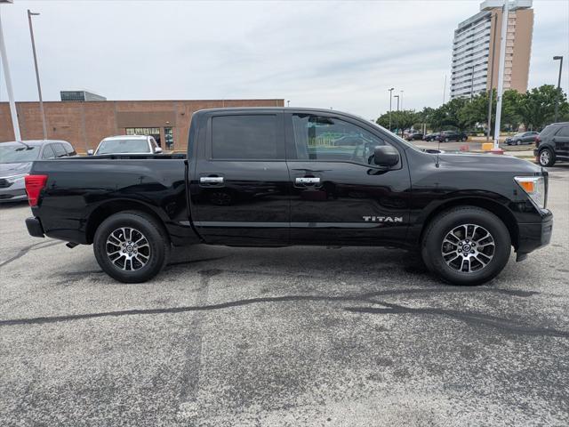 used 2021 Nissan Titan car, priced at $23,400