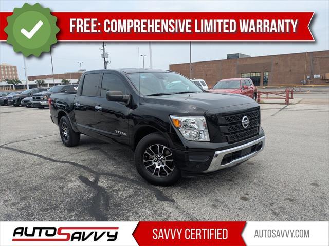 used 2021 Nissan Titan car, priced at $23,400