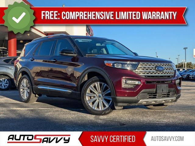 used 2022 Ford Explorer car, priced at $22,100