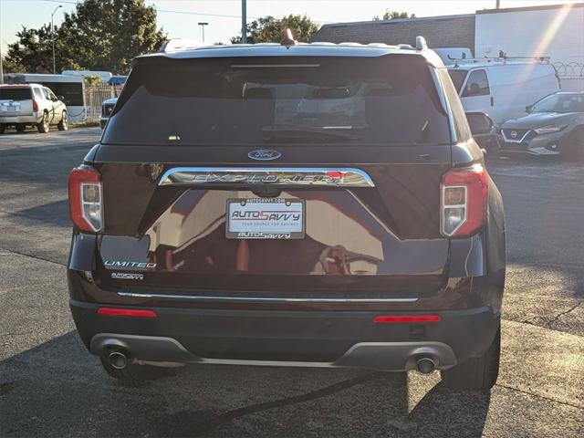 used 2022 Ford Explorer car, priced at $22,100