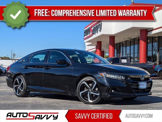 used 2022 Honda Accord car, priced at $22,000