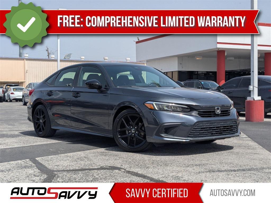 used 2022 Honda Civic car, priced at $20,000