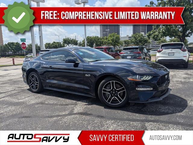 used 2021 Ford Mustang car, priced at $33,400