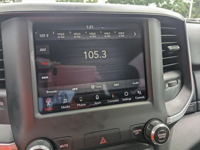 used 2021 Ram 1500 car, priced at $27,500