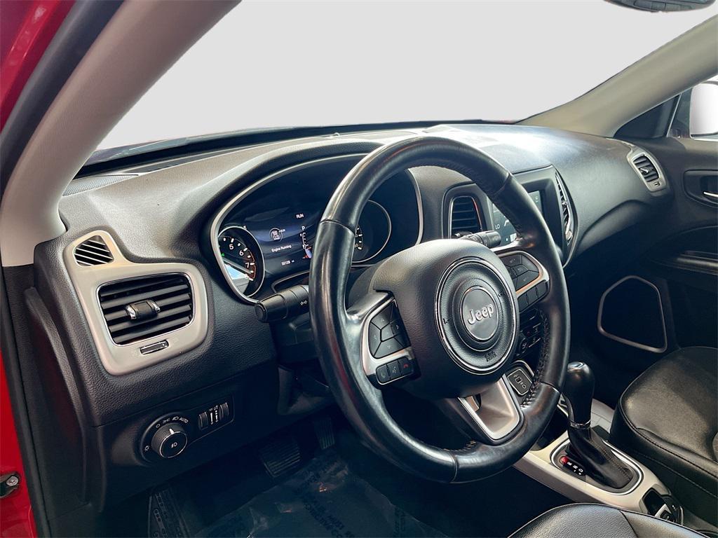 used 2021 Jeep Compass car, priced at $17,100