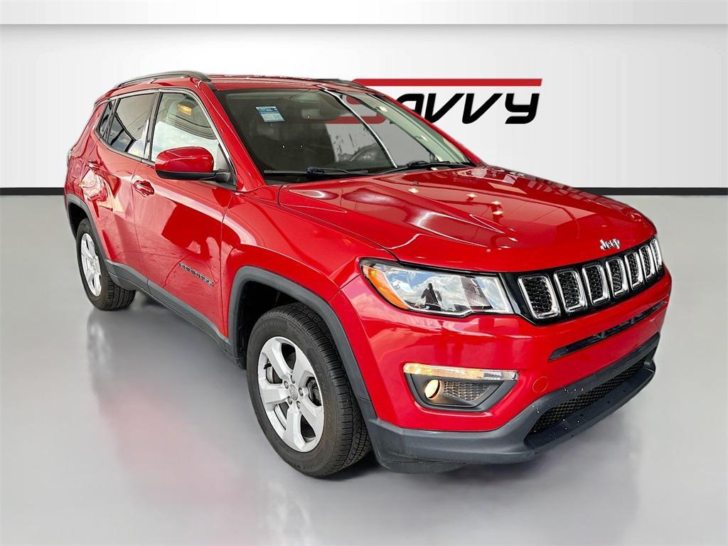 used 2021 Jeep Compass car, priced at $17,100