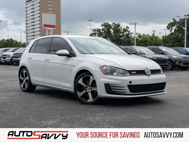 used 2017 Volkswagen Golf GTI car, priced at $13,300