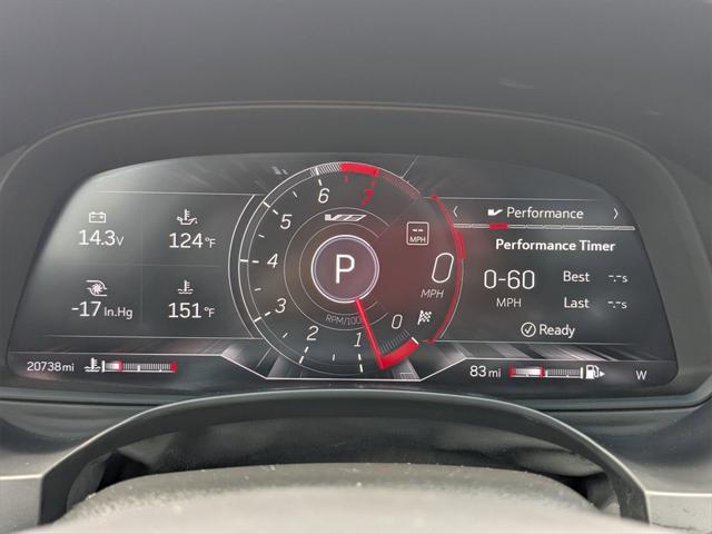 used 2023 Cadillac CT4-V car, priced at $48,500
