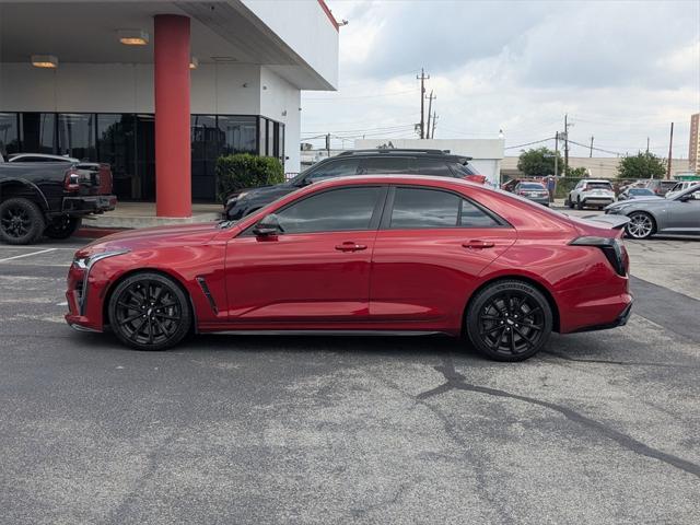 used 2023 Cadillac CT4-V car, priced at $48,500