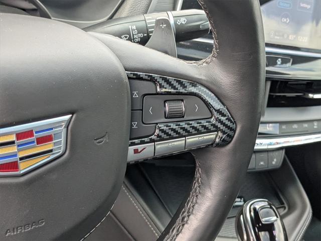 used 2023 Cadillac CT4-V car, priced at $48,500