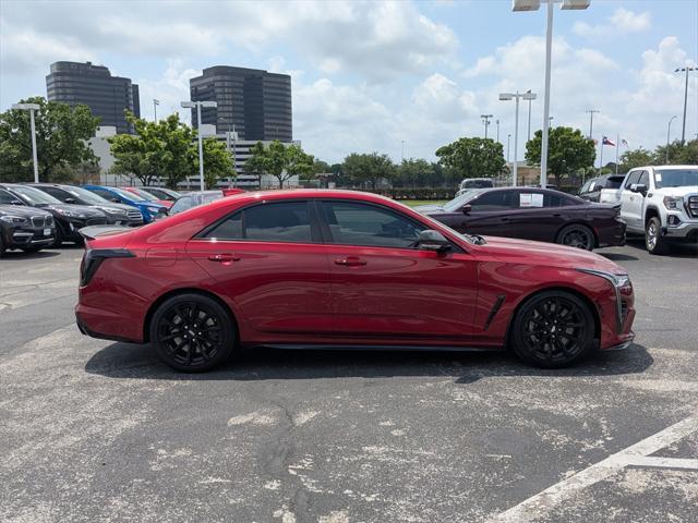 used 2023 Cadillac CT4-V car, priced at $48,500