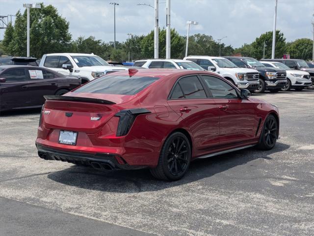 used 2023 Cadillac CT4-V car, priced at $48,500
