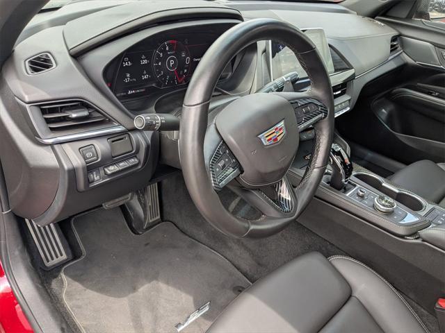used 2023 Cadillac CT4-V car, priced at $48,500