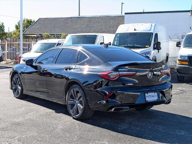 used 2023 Acura TLX car, priced at $32,400