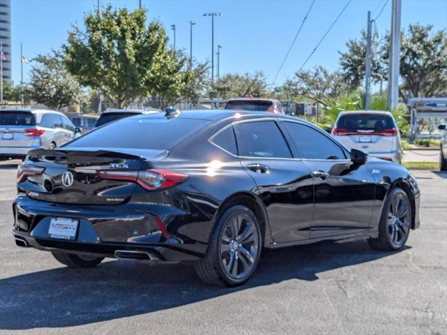 used 2023 Acura TLX car, priced at $32,400