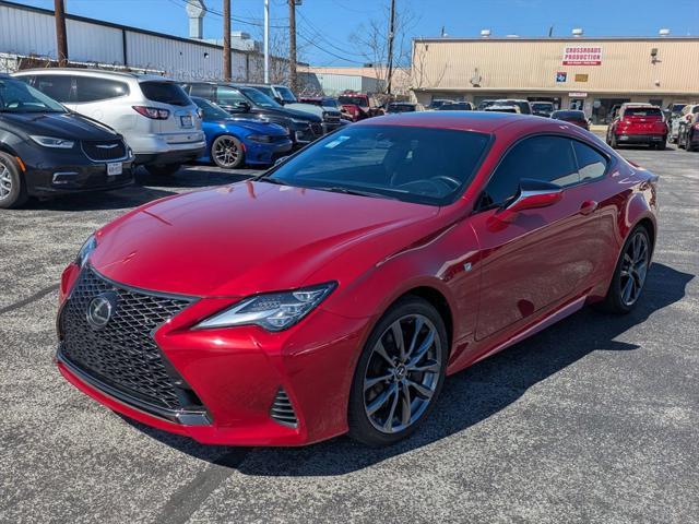 used 2021 Lexus RC 350 car, priced at $32,400