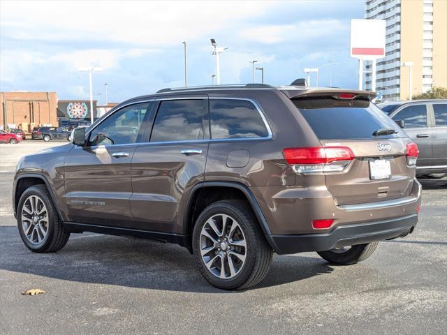 used 2018 Jeep Grand Cherokee car, priced at $15,300